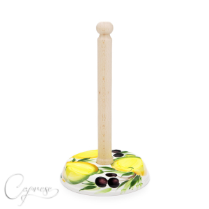 LEMON WITH OLIVE Papertower holder 31 cm