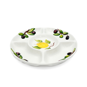 OLIVE 3D Plate 26 cm