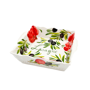 TOMATO WITH OLIVE Baking Dish Lasagne 28 cm