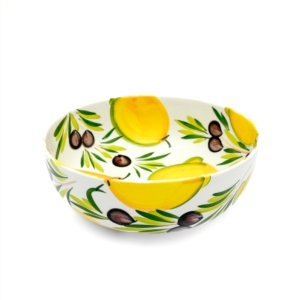 LEMON WITH OLIVE Bowl 23 cm