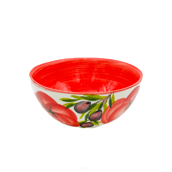 TOMATO WITH OLIVE Bowl 18 cm