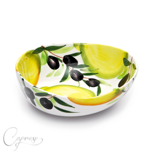 LEMON WITH OLIVE Bowl 20 cm