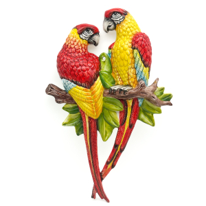 DECORATION Parrots 50 cm