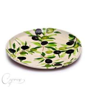 STYLISH OLIVE 3D Plate 21,5 cm