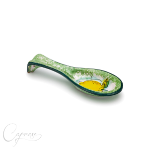 GREEN LEMON Spoon Rest 23 cm