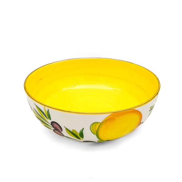 LEMON WITH OLIVE Bowl 31 cm