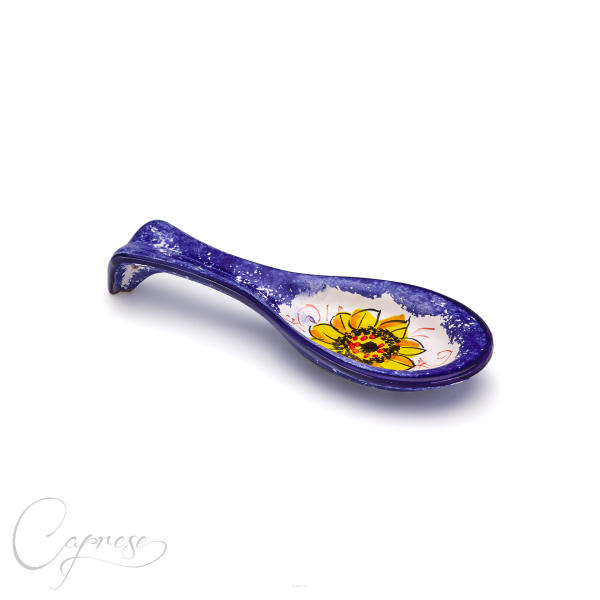 BLUE SUNFLOWER Spoon Rest 23 cm