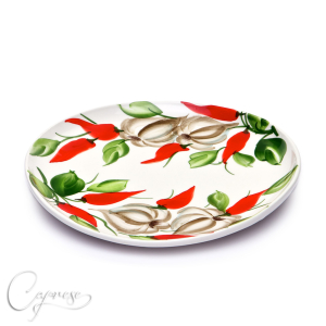 GARLIC WITH PAPRIKA Plate 21,5 cm