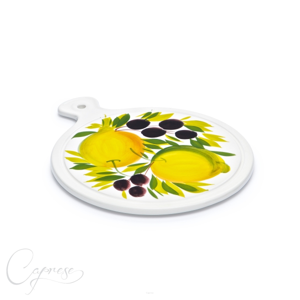 LEMON WITH OLIVE Ceramic Heat Stand