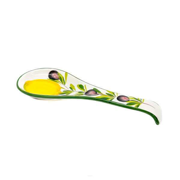 LEMON WITH OLIVE Spoon Rest 27 cm