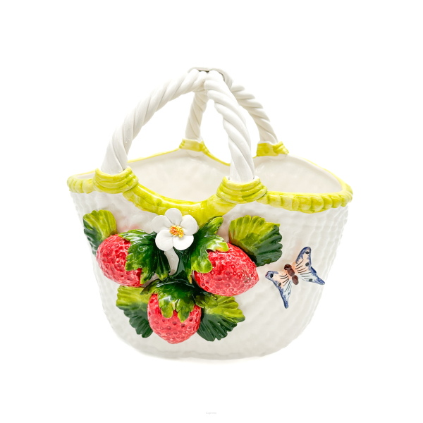 STRAWBERRY 3D Basket Bowl 28 cm