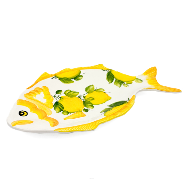 LEMON Platter Fish 48 cm