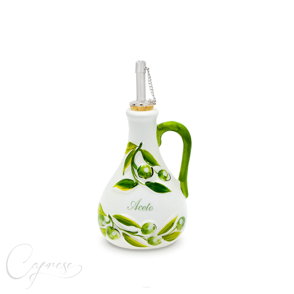 OLIVE VERDI 3D Vinegar Carafe 17 cm