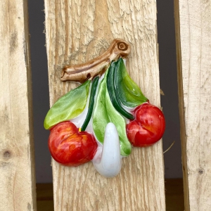 WALL DECORATION Hook Cherry 7 cm